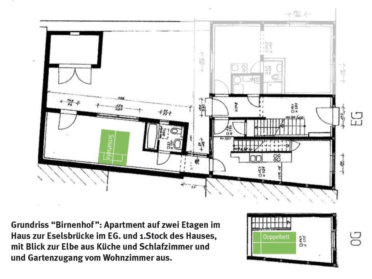 Haus Zur Eselsbruecke Leilighet Tangermünde Eksteriør bilde
